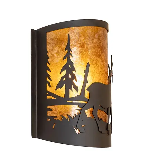 The Meyda Tiffany - Elk At Lake by Meyda Lighting - Image 8