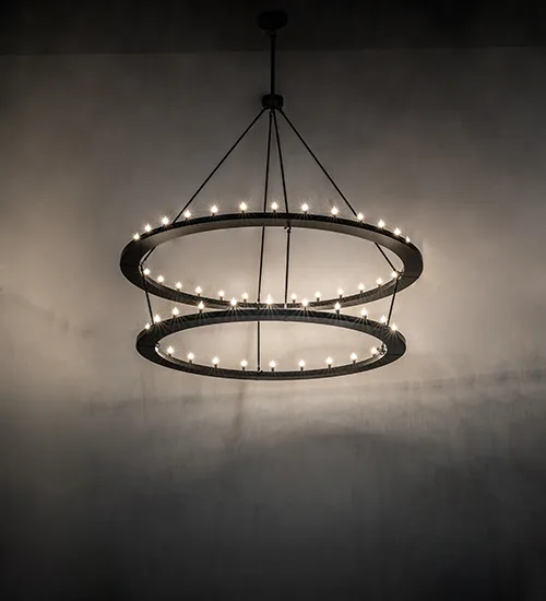 80" Wide Loxley 56 Light Chandelier