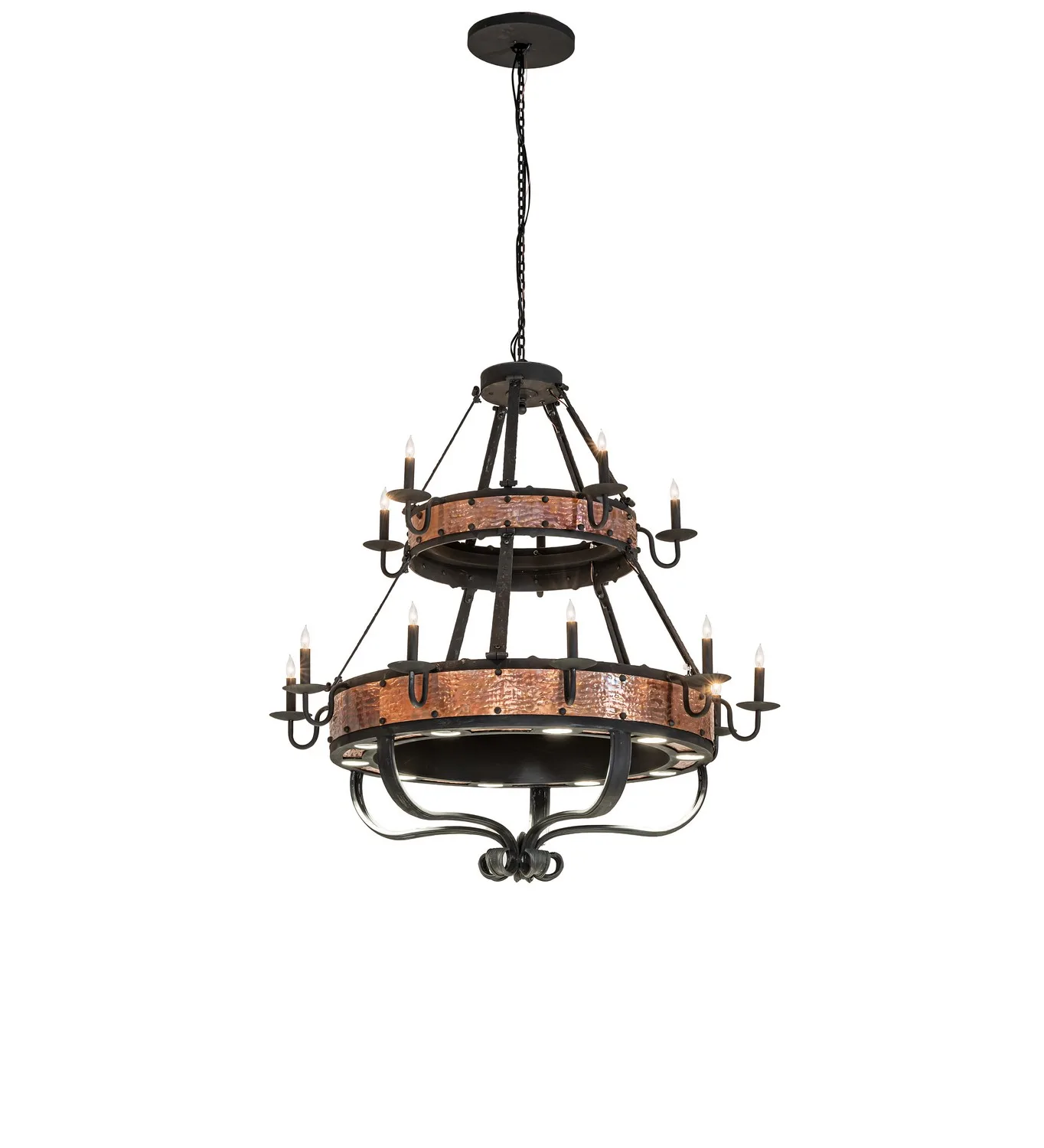Costello LED Chandelier in Costello Black
