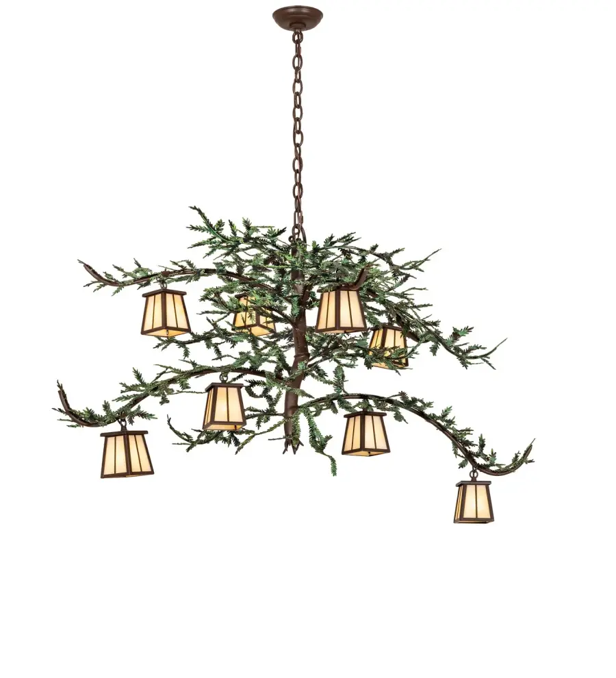 The Meyda Tiffany - Pine Branch by Meyda Lighting