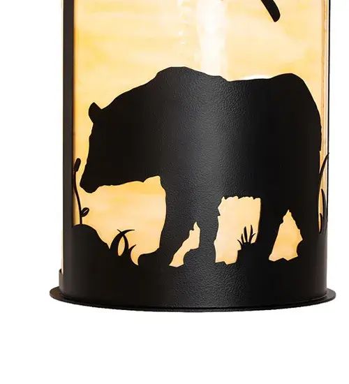 The Meyda Tiffany - Bear At Dawn by Meyda Lighting - Image 4