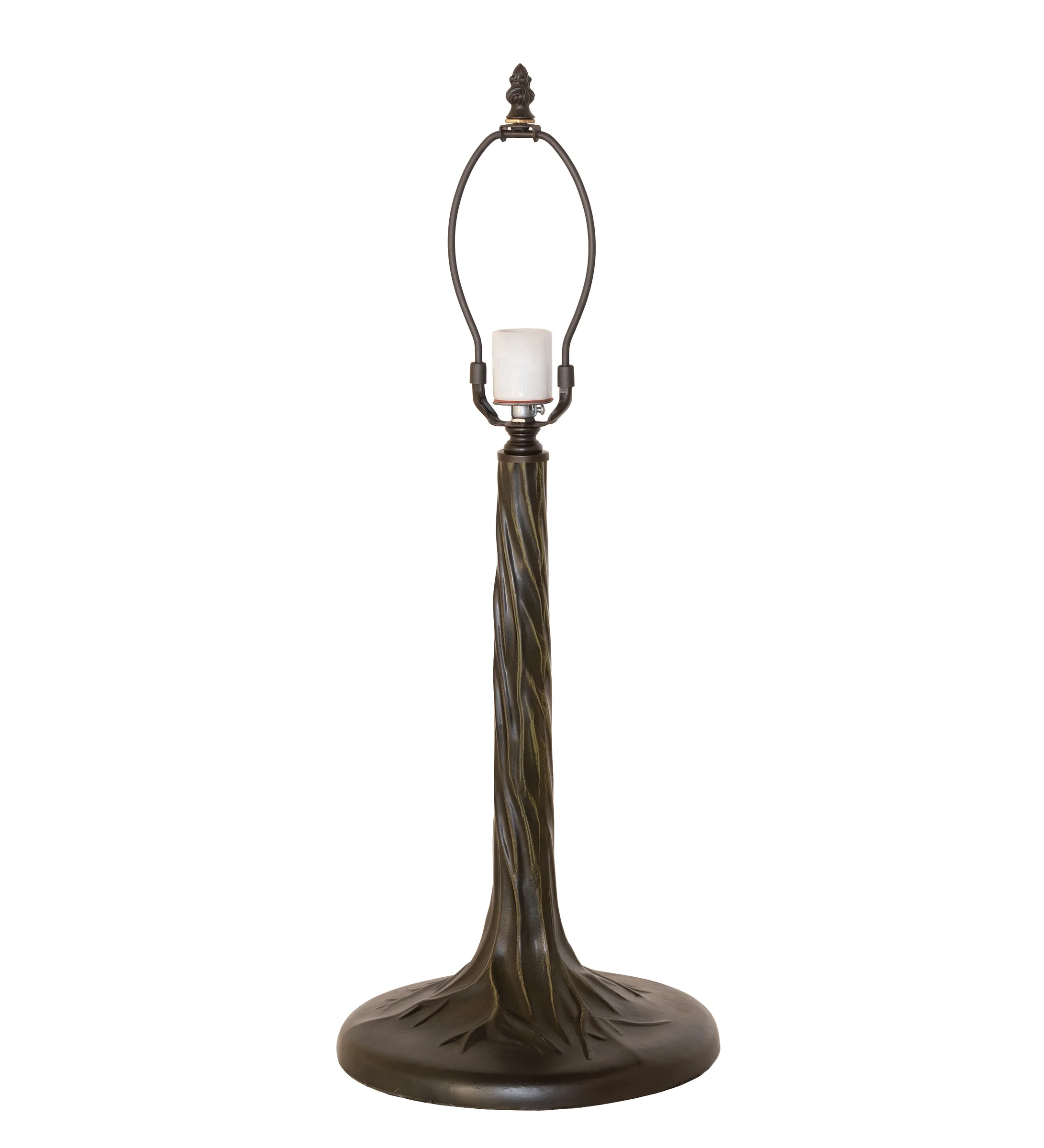 Tree One Light Table Base in Mahogany Bronze