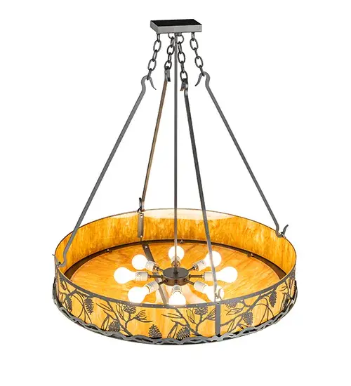 The Meyda Tiffany - Whispering Pines by Meyda Lighting - Image 4