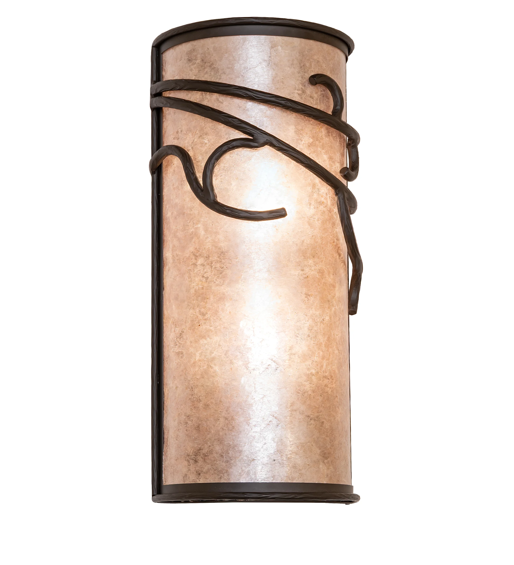 9" Wide Branches Right Wall Sconce