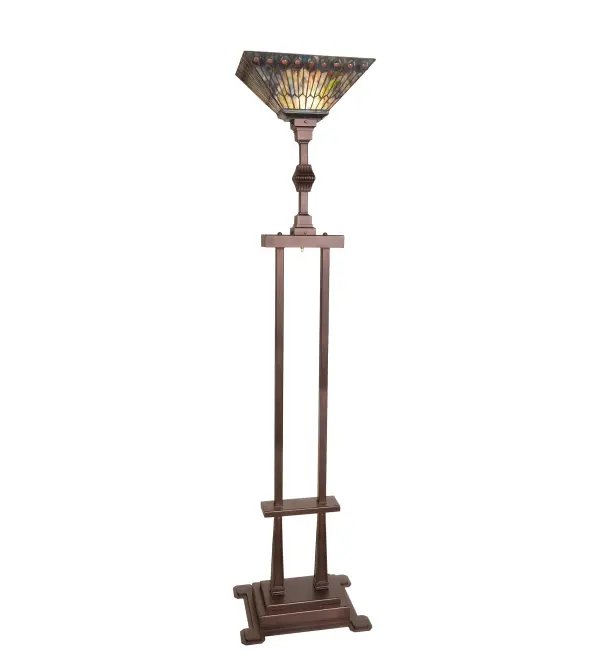 The Tiffany Jeweled Peacock by Meyda Lighting - Image 1