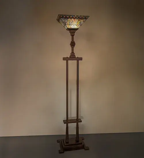 The Tiffany Jeweled Peacock by Meyda Lighting - Image 1