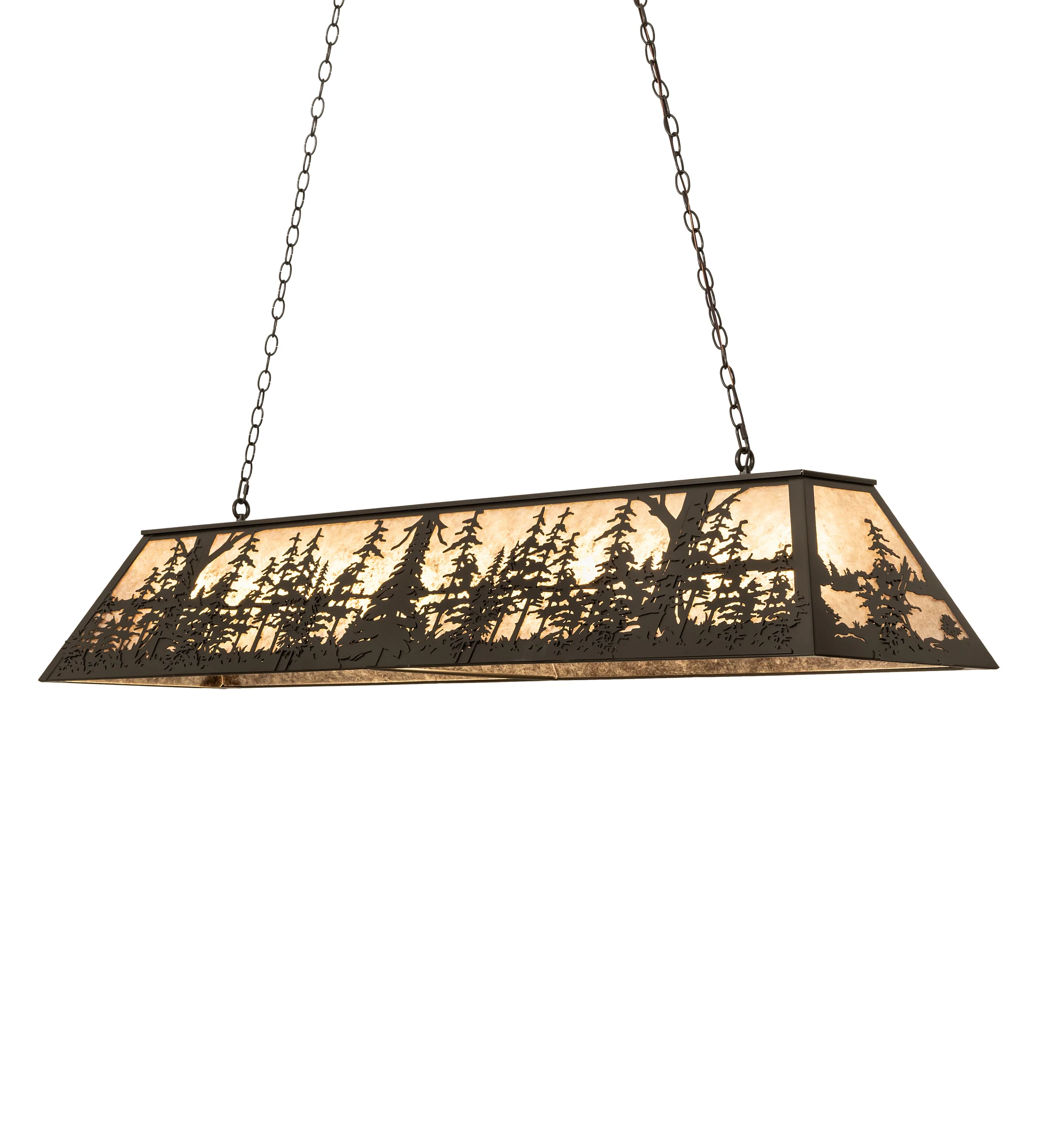 Tall Pines 11 Light Pendant in Bronze