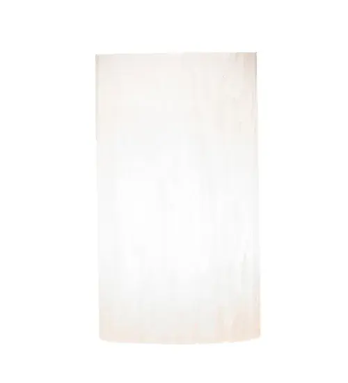 A simple; clean look and an appealing neutral color make this cylindrical shade perfect for any interior. This sleek Angelwing Frosted Idalight Cylindre shade pairs well with hardware to create a ceiling pendant; chandelier; or wall sconce. The Cylindre Angelwing Frosted Idalight Shade is included in our American-designed; handcrafted Contemporary Lighting Collection. - alternate view