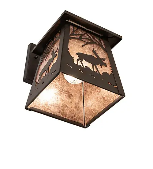 The Meyda Tiffany - Moose At Dawn by Meyda Lighting - Image 6