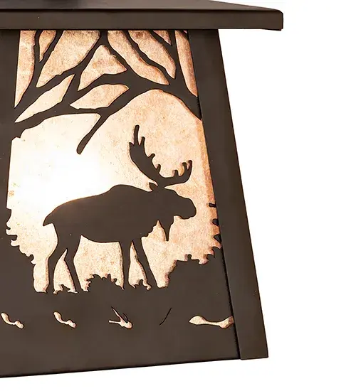 The Meyda Tiffany - Moose At Dawn by Meyda Lighting - Image 9