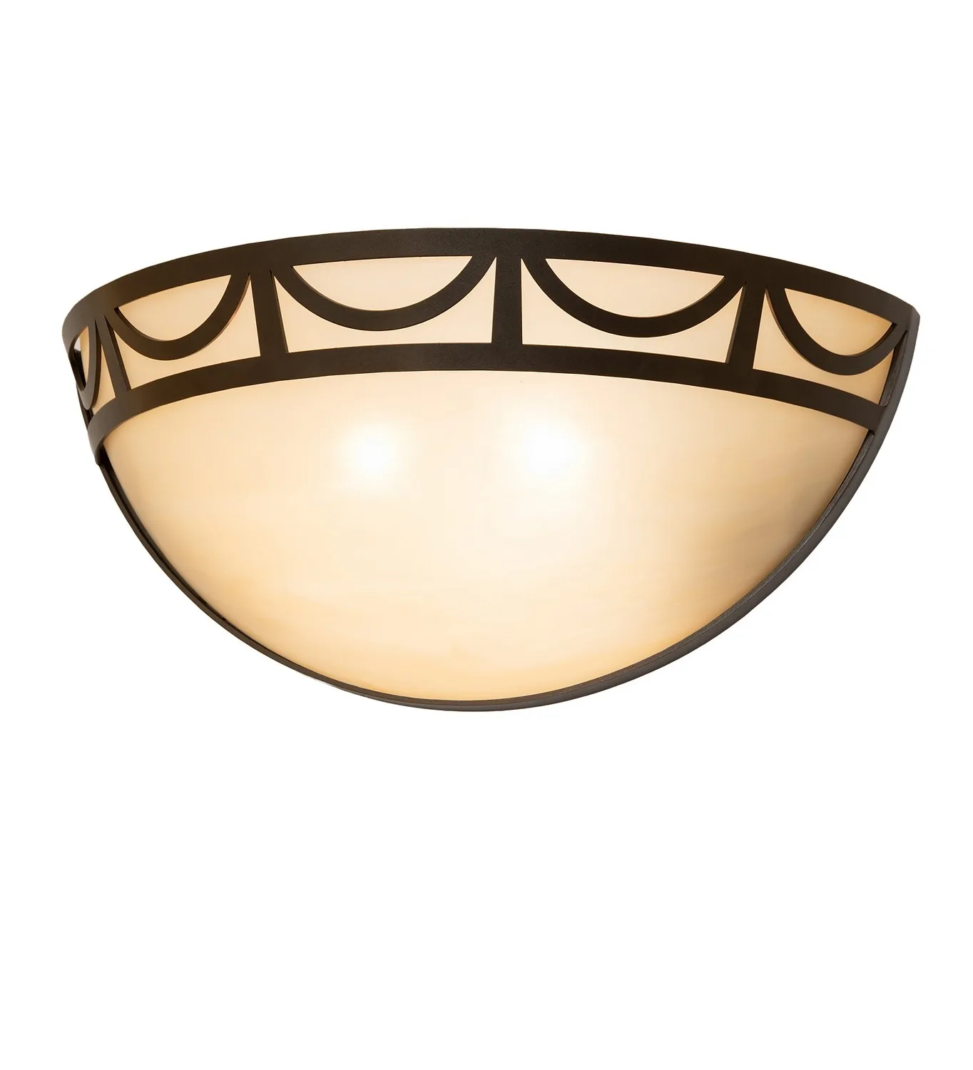 Carousel Two Light Wall Sconce in Bronze