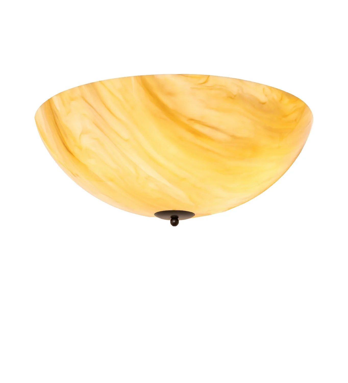 Cypola Five Light Flush Mount in Bronze