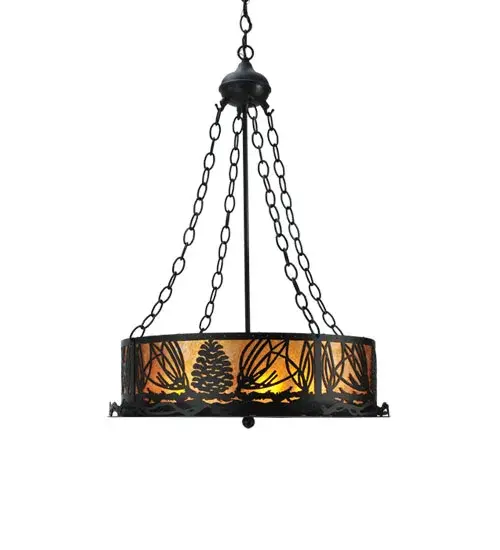 The Meyda Tiffany - Mountain Pine by Meyda Lighting - Image 4