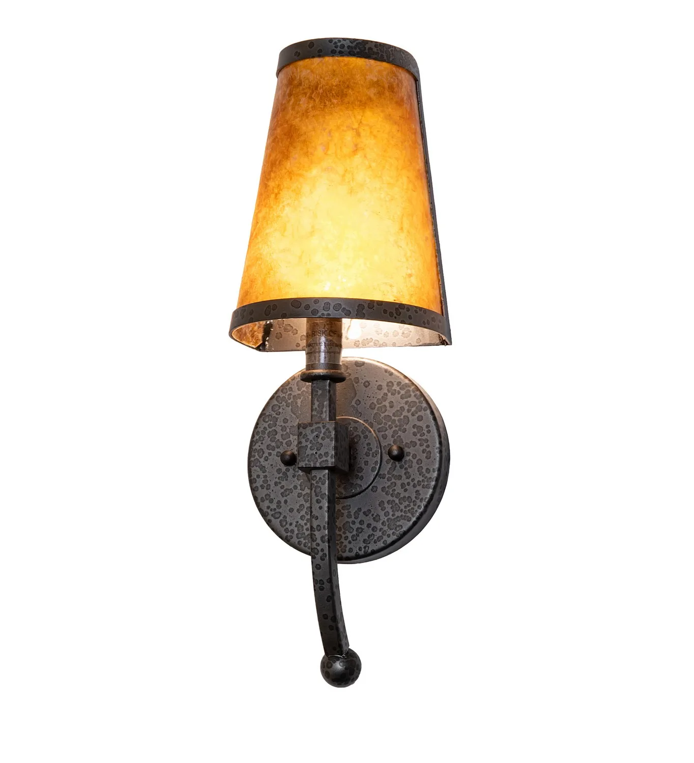 Verheven One Light Wall Sconce in Old Wrought Iron