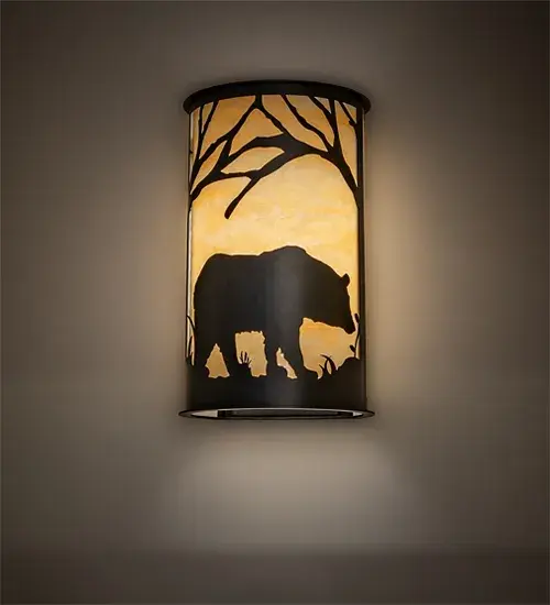 The Meyda Tiffany - Bear At Dawn by Meyda Lighting - Image 1