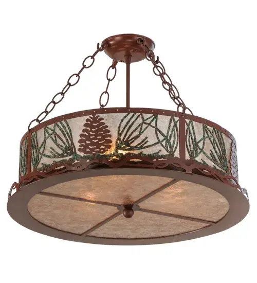The Meyda Tiffany - Mountain Pine by Meyda Lighting - Image 6