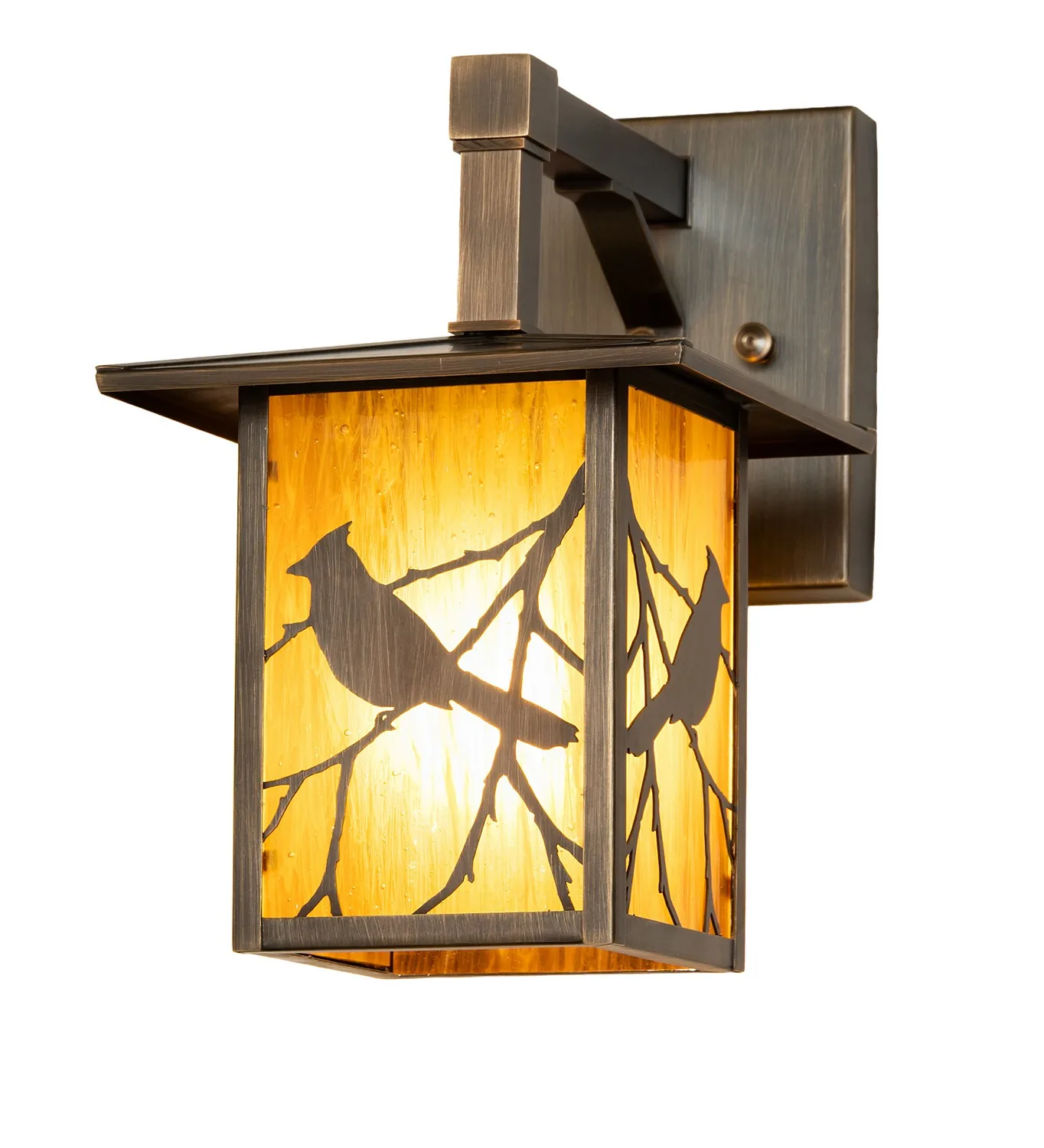 One Light Wall Sconce in Hi-Lited Craftsman Brown