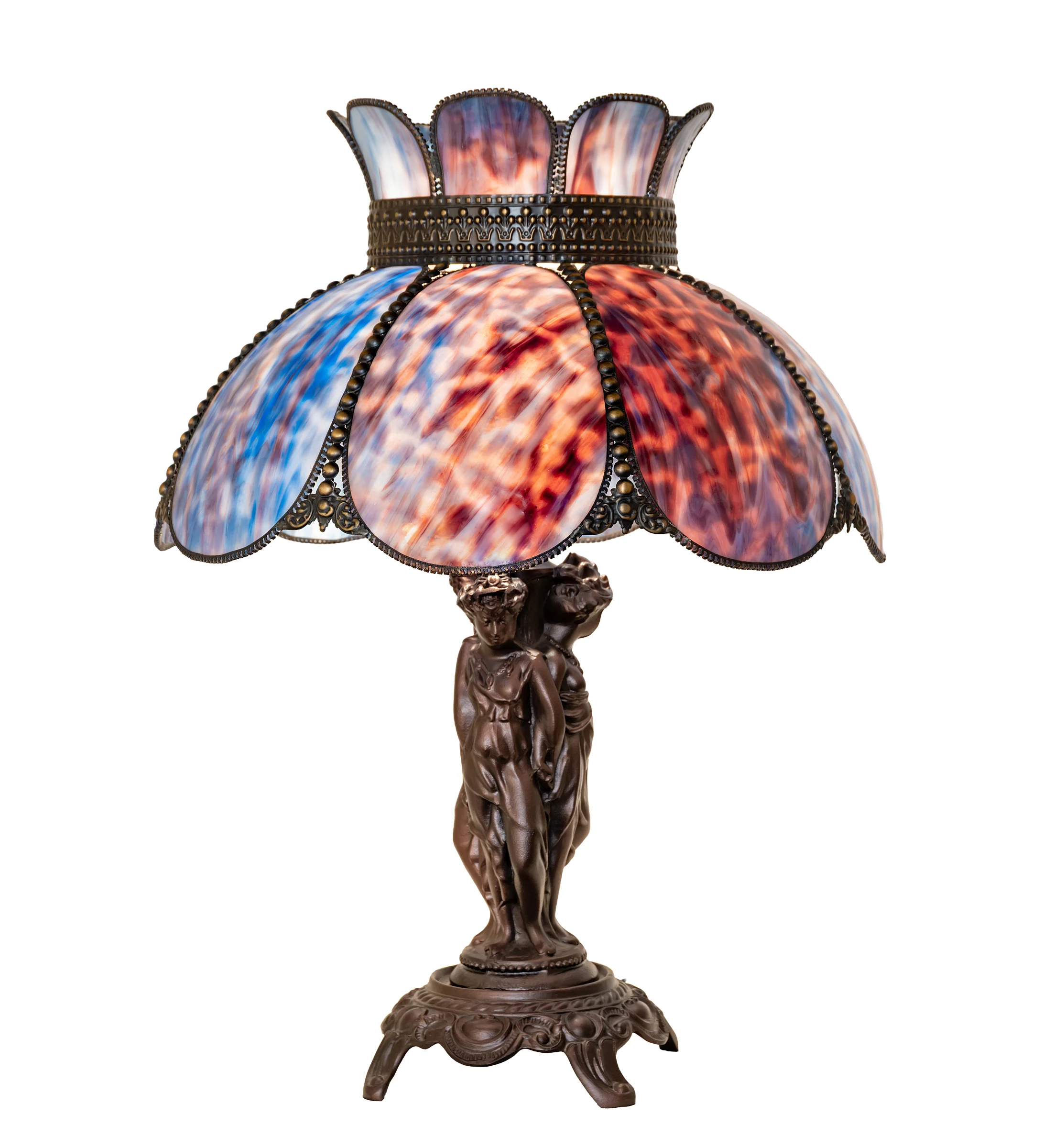 Annabelle One Light Table Lamp in Hi-Lited Craftsman Brown Mahogany Bronze