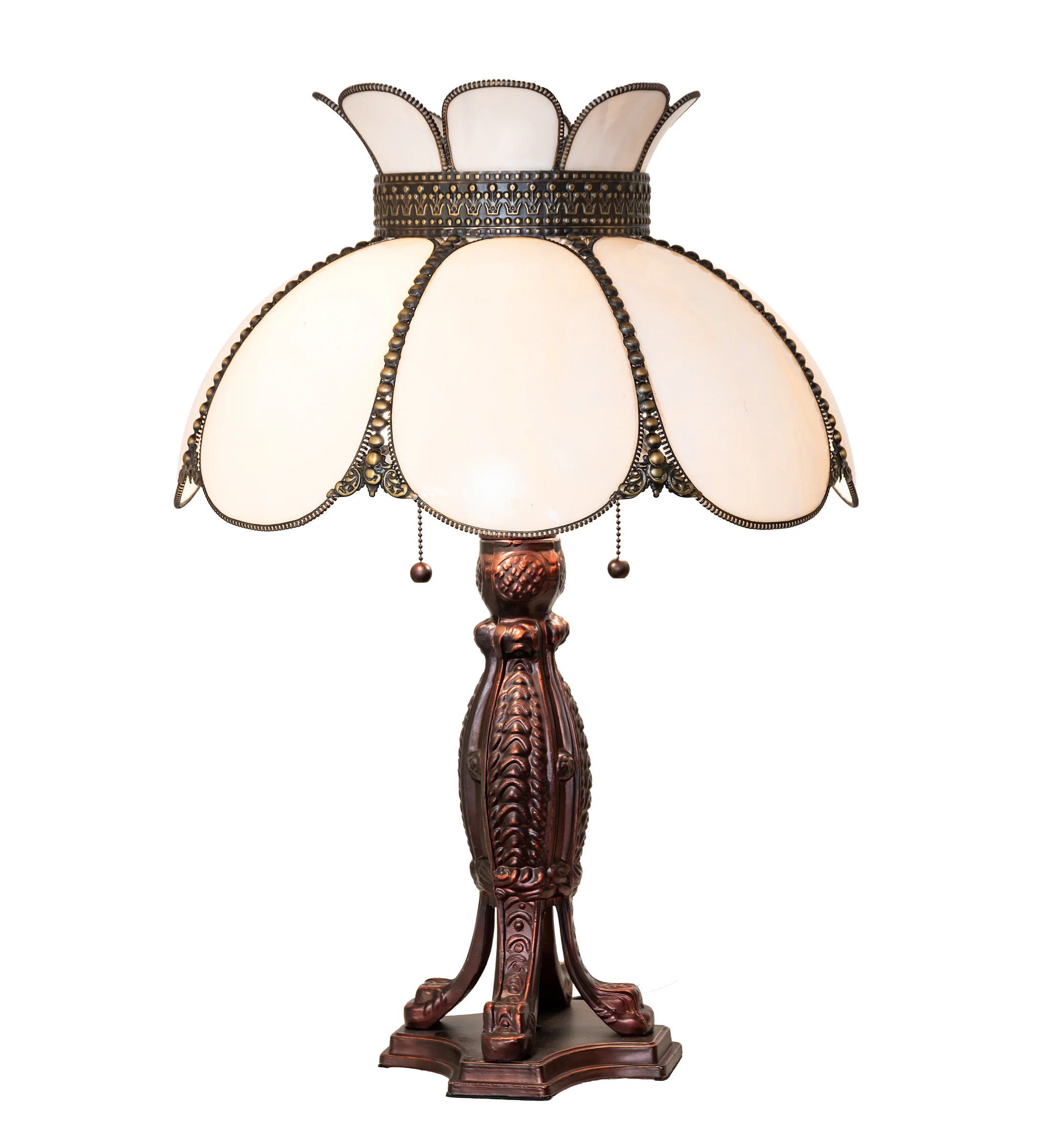 Annabelle Two Light Table Lamp in Hi-Lited Craftsman Brown Mahogany Bronze