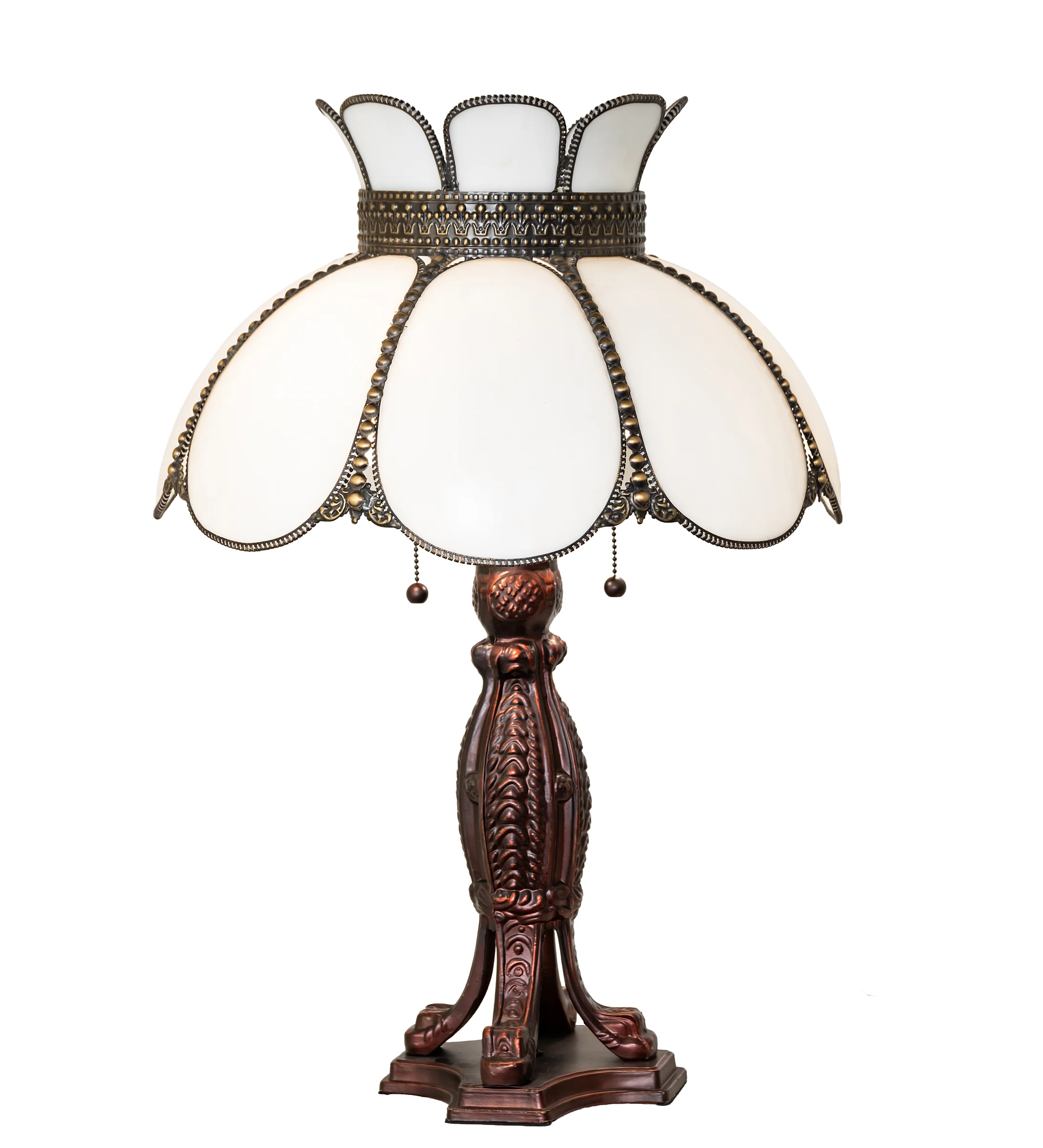 Annabelle Two Light Table Lamp in Hi-Lited Craftsman Brown Mahogany Bronze