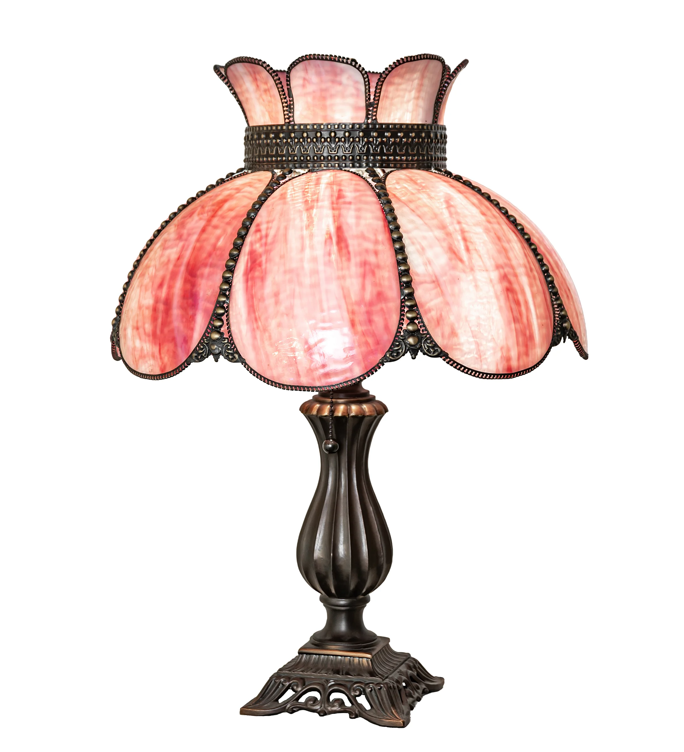 Annabelle One Light Table Lamp in Hi-Lited Craftsman Brown Antique Brass