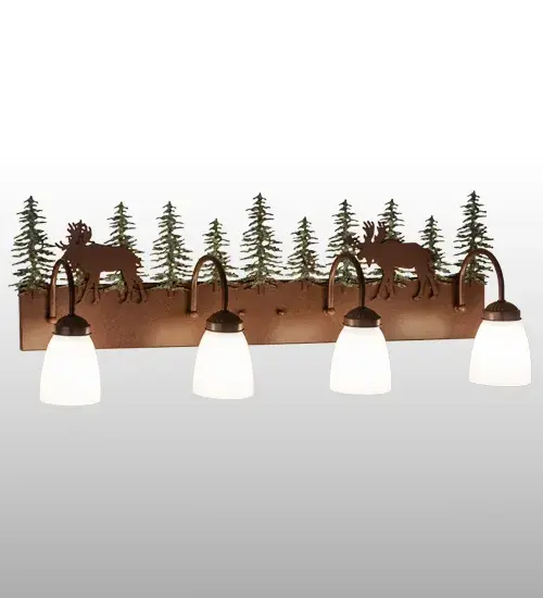 The Meyda Tiffany - Wandering Moose by Meyda Lighting - Image 2