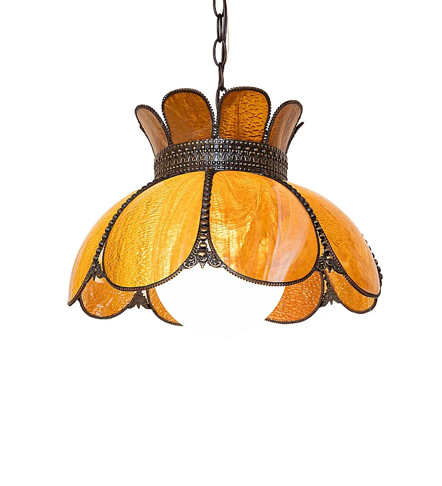 Anabelle One Light Pendant in Craftsman Brown Highlighted Mahogany Bronze