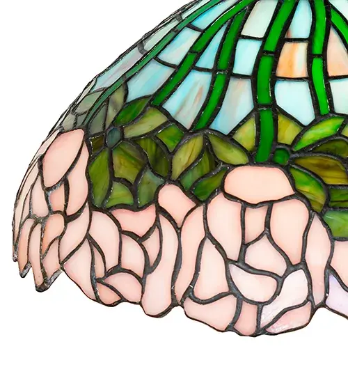 The Tiffany Cabbage Rose by Meyda Lighting - Image 3