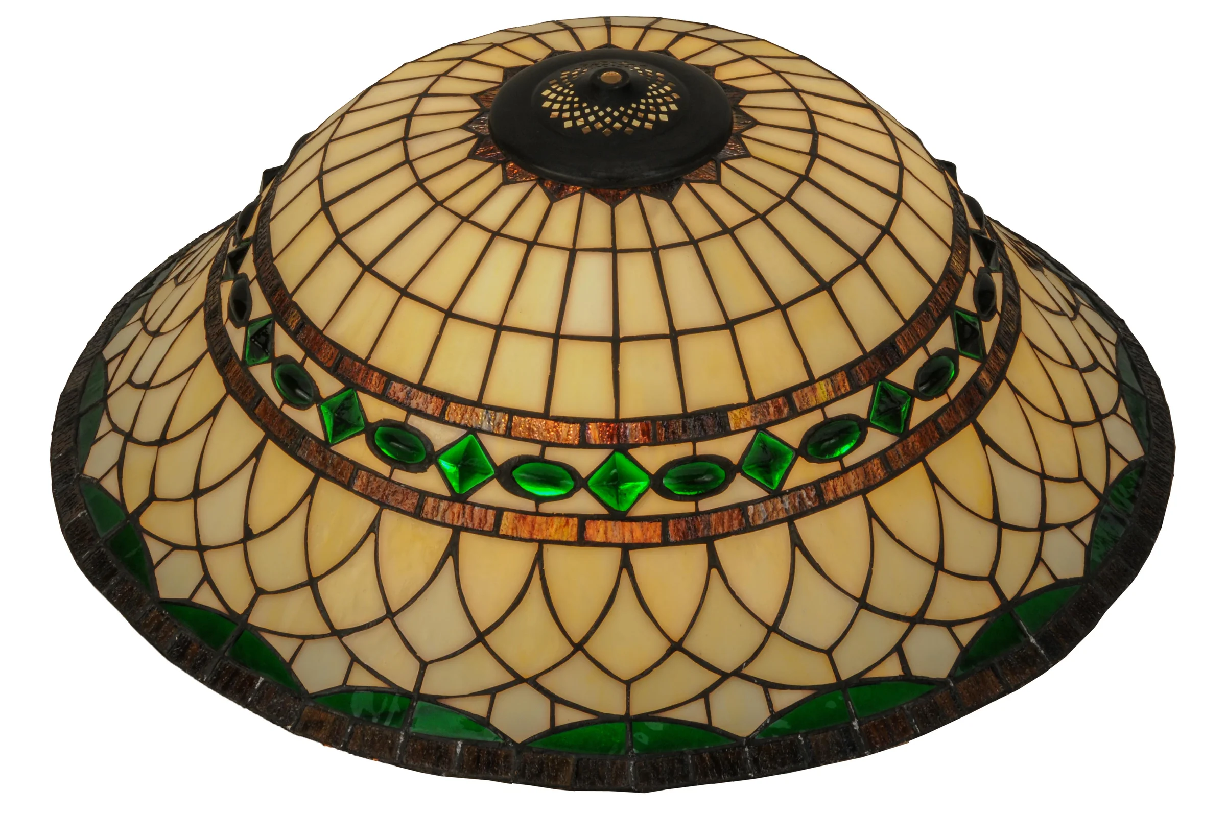 Tiffany Roman Shade in Custom