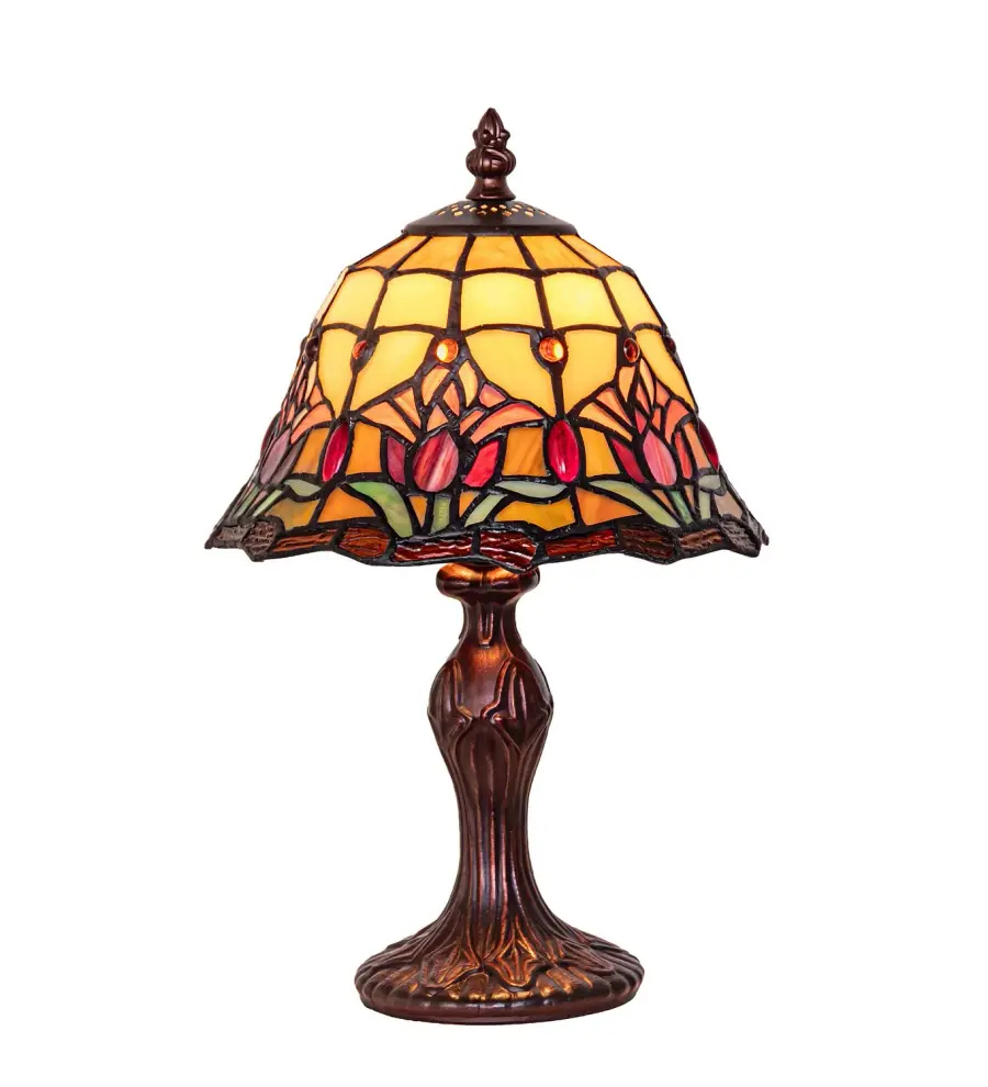 The Meyda Tiffany - Colonial Tulip by Meyda Lighting