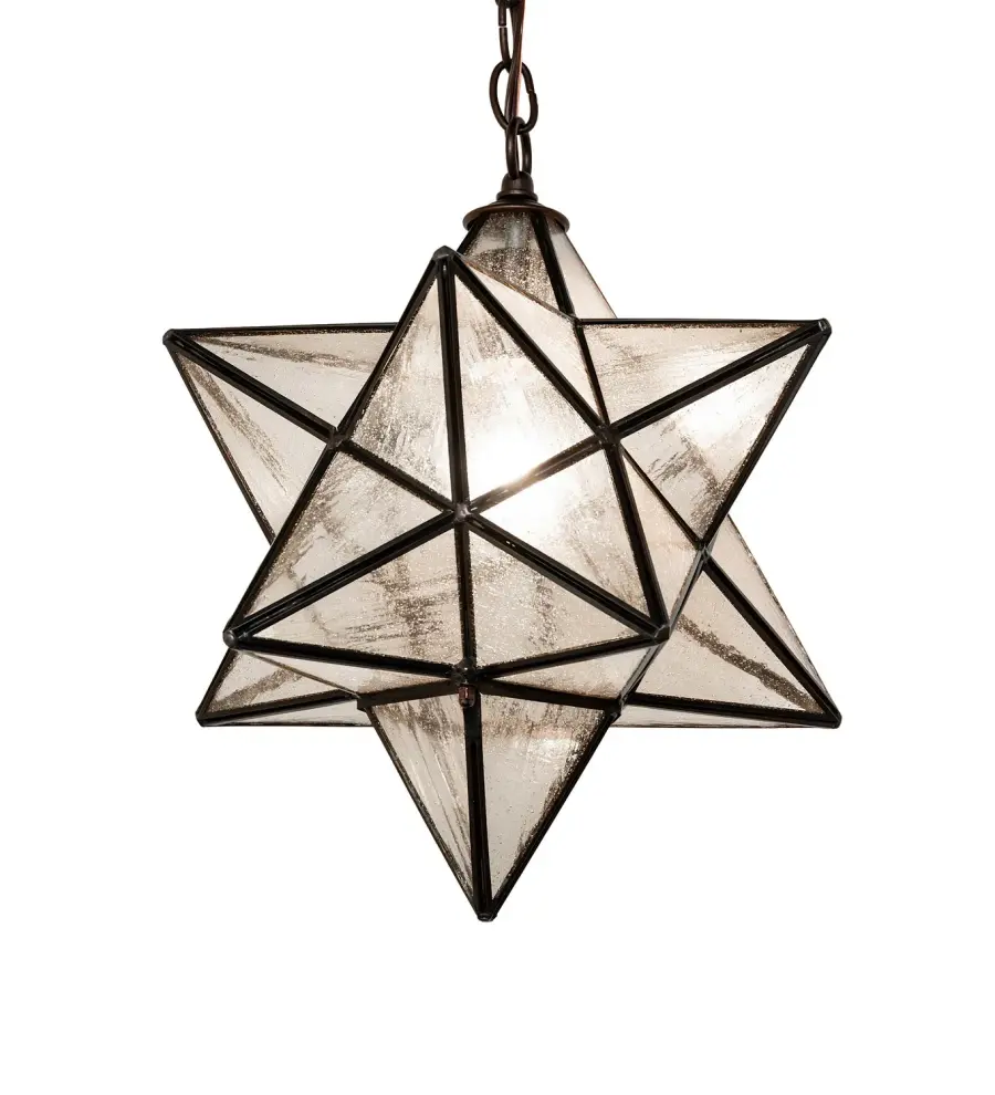 The Meyda Tiffany - Moravian Star by Meyda Lighting