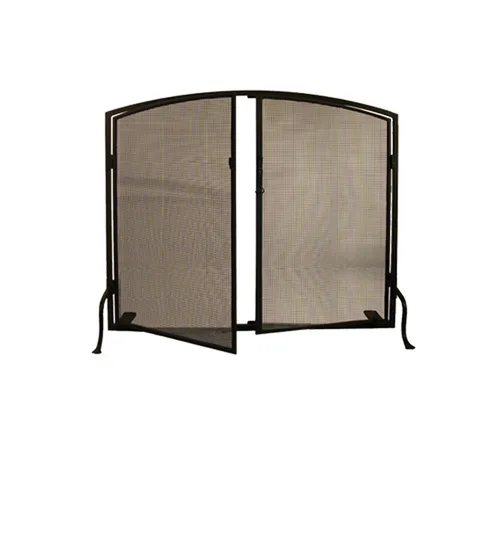 Prime Fireplace Screen in Timeless Bronze