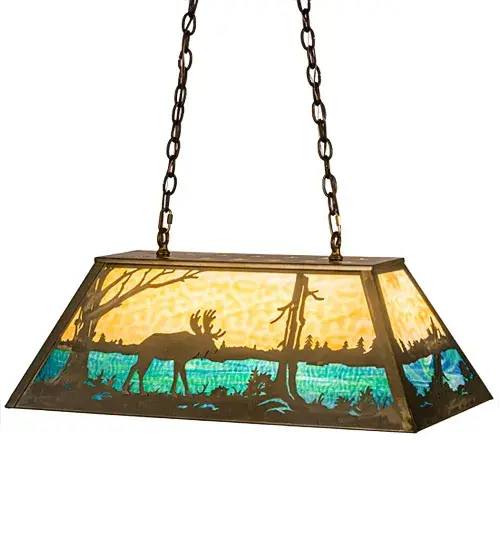 The Meyda Tiffany - Moose At Lake by Meyda Lighting - Image 2