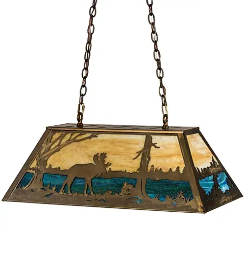 The Meyda Tiffany - Moose At Lake by Meyda Lighting - Image 3