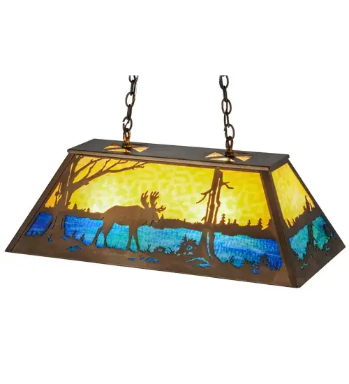 The Meyda Tiffany - Moose At Lake by Meyda Lighting - Image 4