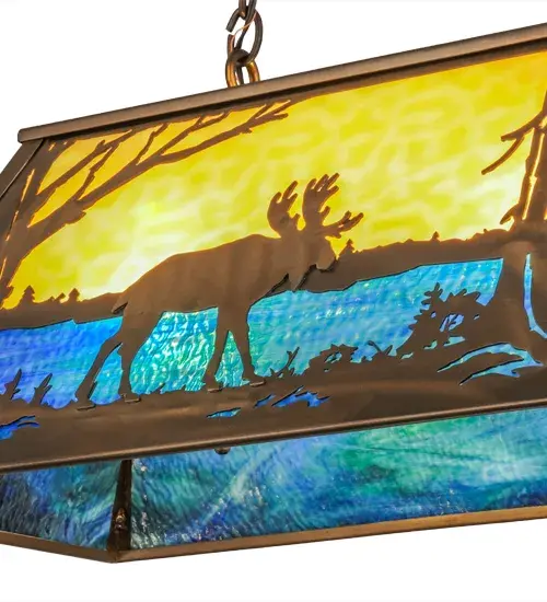 The Meyda Tiffany - Moose At Lake by Meyda Lighting - Image 8