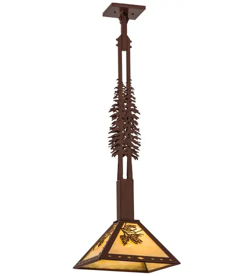 The Meyda Tiffany - Winter Pine by Meyda Lighting - Image 2