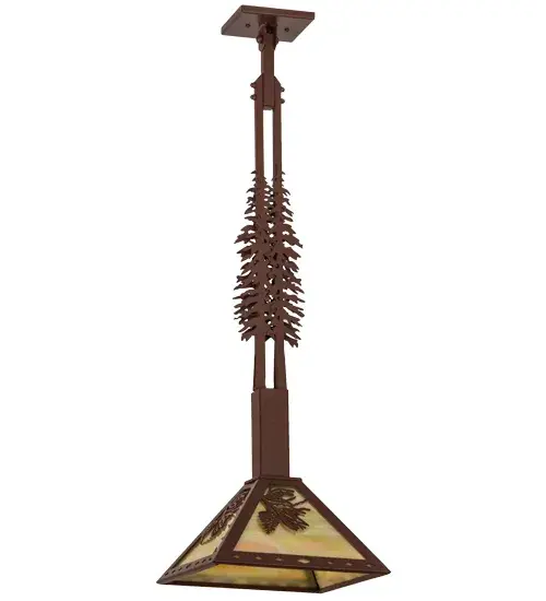 The Meyda Tiffany - Winter Pine by Meyda Lighting - Image 3