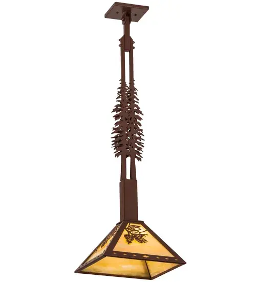 The Meyda Tiffany - Winter Pine by Meyda Lighting - Image 6