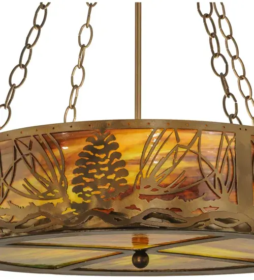 The Meyda Tiffany - Mountain Pine by Meyda Lighting - Image 8