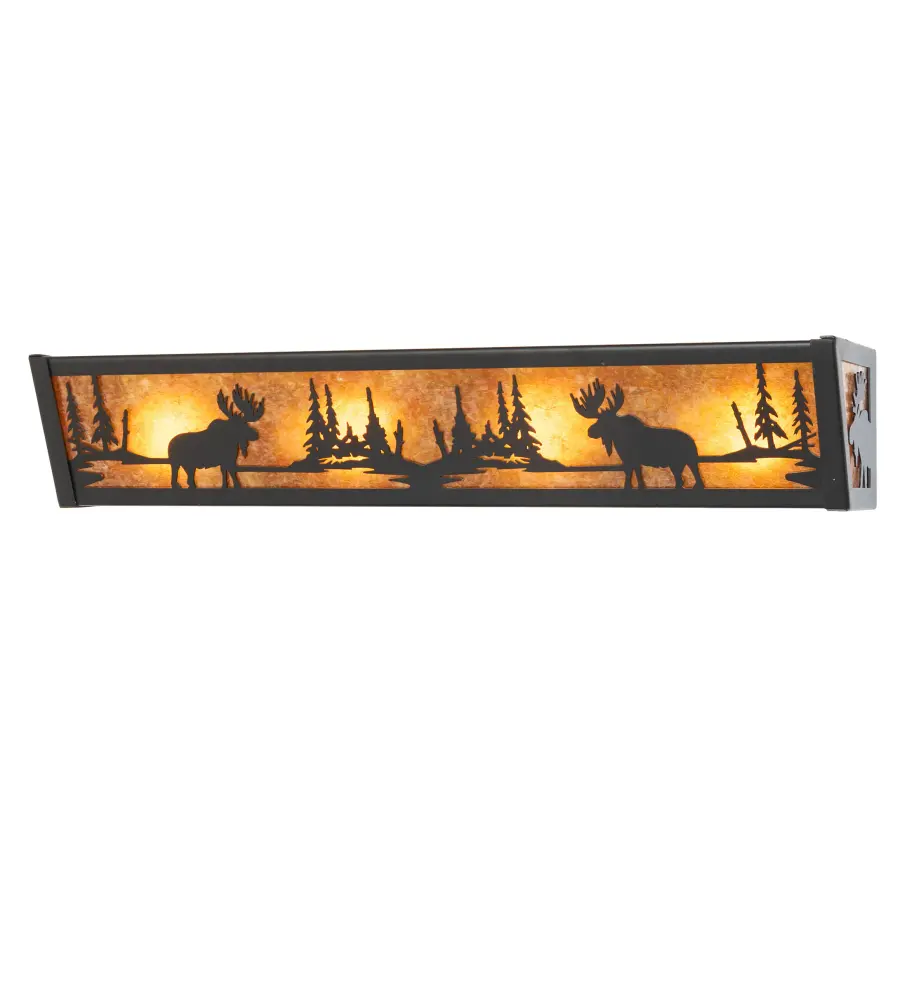 The Meyda Tiffany - Moose At Lake by Meyda Lighting - Image 1