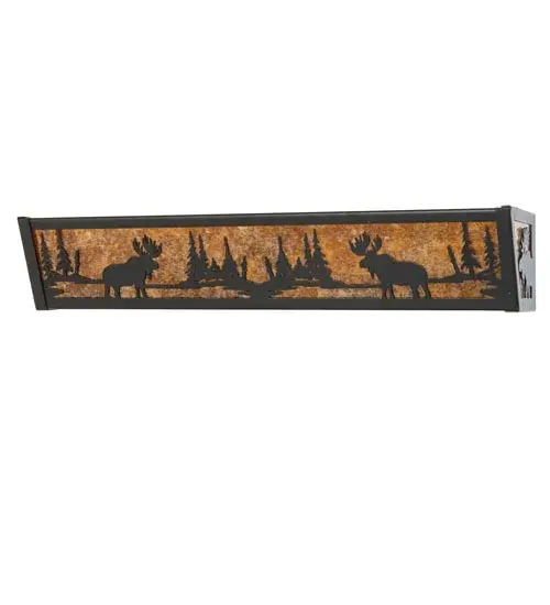 The Meyda Tiffany - Moose At Lake by Meyda Lighting - Image 3