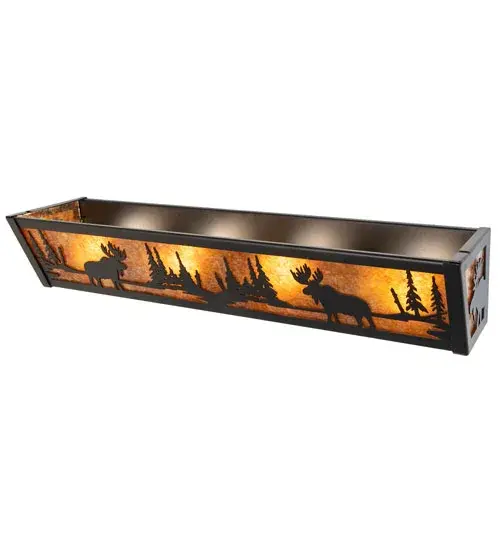 The Meyda Tiffany - Moose At Lake by Meyda Lighting - Image 4