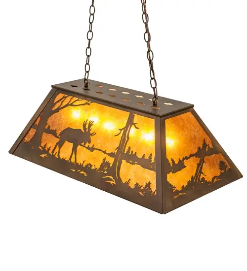 The Meyda Tiffany - Moose At Lake by Meyda Lighting - Image 4