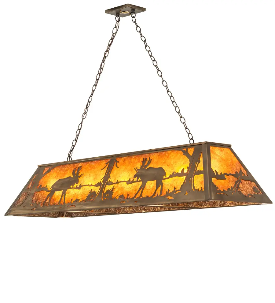The Meyda Tiffany - Moose At Lake by Meyda Lighting - Image 1