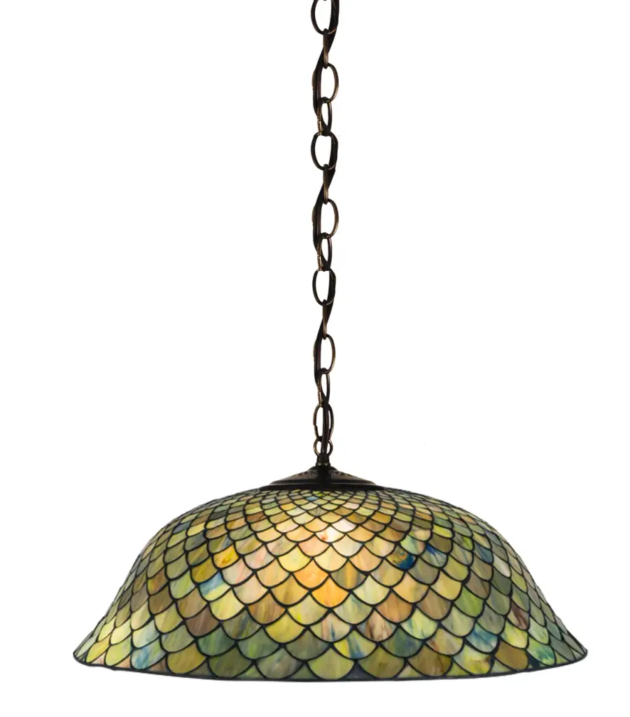 The Meyda Tiffany - Tiffany Fishscale by Meyda Lighting