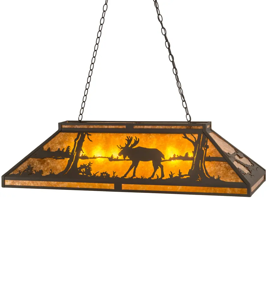 The Meyda Tiffany - Moose At Lake by Meyda Lighting - Image 1