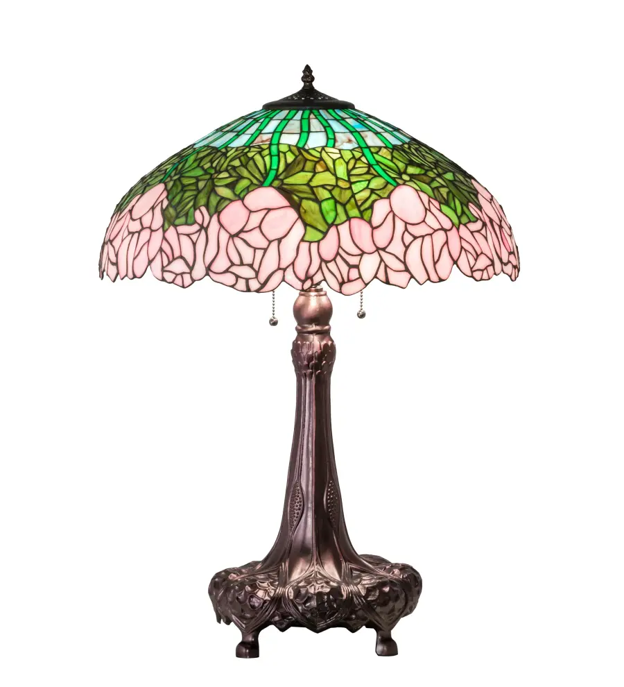 The Tiffany Cabbage Rose by Meyda Lighting - Image 1