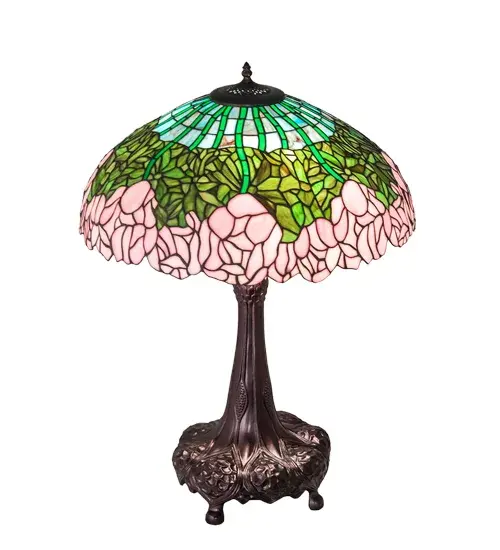 The Tiffany Cabbage Rose by Meyda Lighting - Image 4