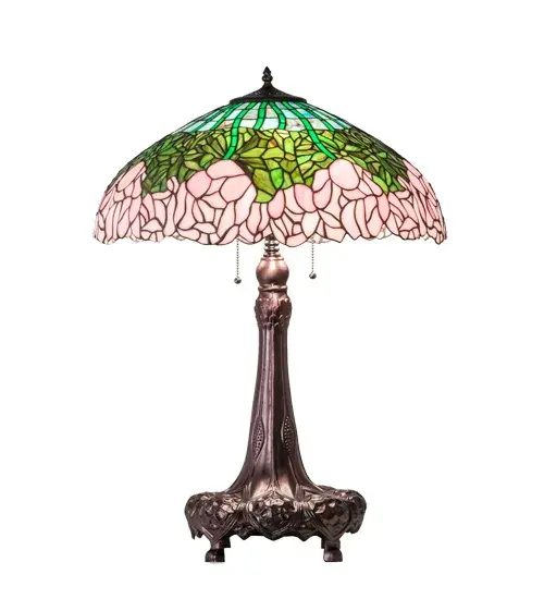 The Tiffany Cabbage Rose by Meyda Lighting - Image 5
